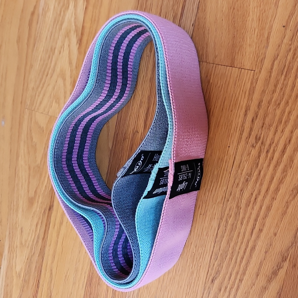 3 resistance bands, brand new. Never used
